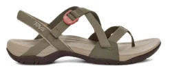 Teva Women Ascona Cross Strap Burnt Olive