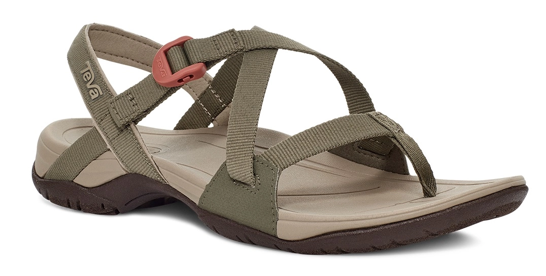 Teva Women Ascona Cross Strap Burnt Olive 2 Teva Women Ascona Cross Strap Burnt Olive - Afbeelding 2