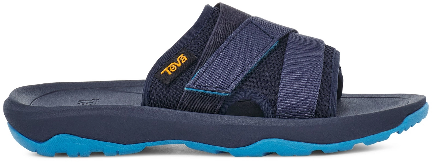 Teva Kids Hurricane Verge Slide Mood Indigo Malibu Blue 1 Teva Kids Hurricane Verge Slide Mood Indigo Malibu Blue