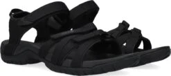 Teva W Tirra Leather Dames Sandalen - Zwart - Maat 38 -Teva Store 1200x534