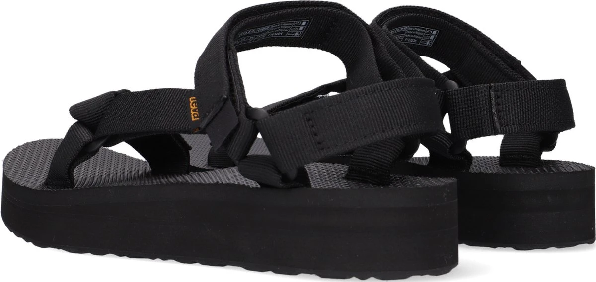 Teva W Midform Universal Dames Sandalen - Zwart - Maat 39 16 Teva W Midform Universal Dames Sandalen - Zwart - Maat 39 - Afbeelding 16