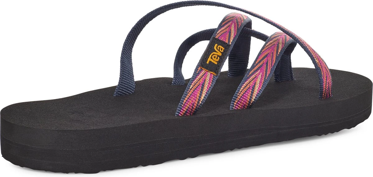 Teva W Olowahu Dames Slippers - Blauw/Roze - Maat 38 3 Teva W Olowahu Dames Slippers - Blauw/Roze - Maat 38 - Afbeelding 3