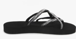 Teva W Olowahu Dames Slippers - Zwart/Wit - Maat 39 -Teva Store 1200x622 1