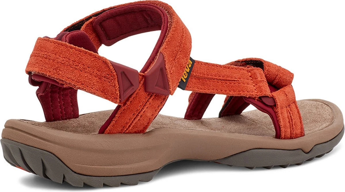 Teva W Terra Fi Lite Suede Dames Sandalen - Rood/Oranje - Maat 38 3 Teva W Terra Fi Lite Suede Dames Sandalen - Rood/Oranje - Maat 38 - Afbeelding 3