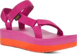 Teva W Flatform Universal Dames Sandalen - Roze - Maat 39