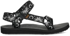 Teva Women Original Universal Sun And Moon Black White