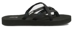 Slipper Teva Women Olowahu Mix B Black On Black